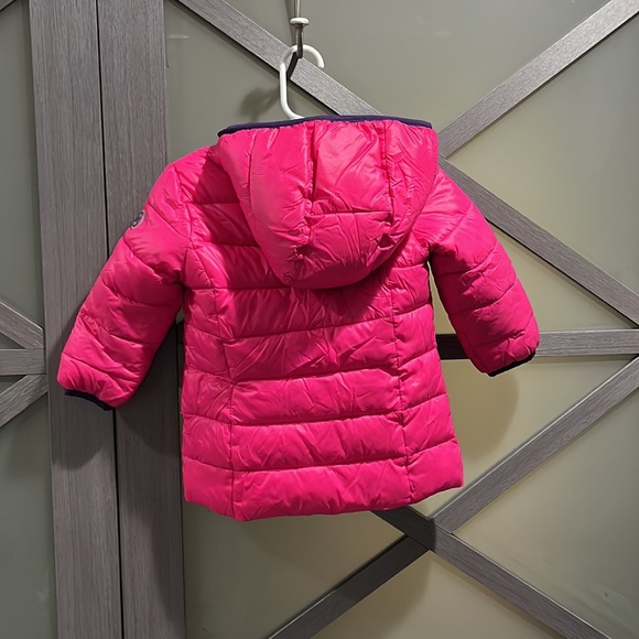 MICHAEL Michael Kors toddler girls puffer coat fleece lined with hood - Picture 5 of 12